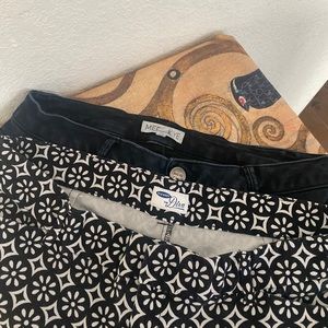 14W pants ~lot of 2 ~ Old Navy Diva Crop and MeriSkye ankle skinny